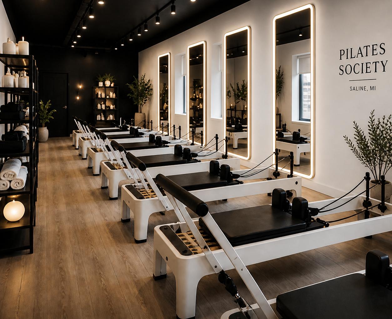 Pilates & Society studio interior